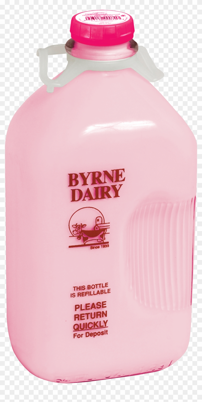 Strawberry Milk From Byrne Dairy - Plastic Bottle Clipart #3350309