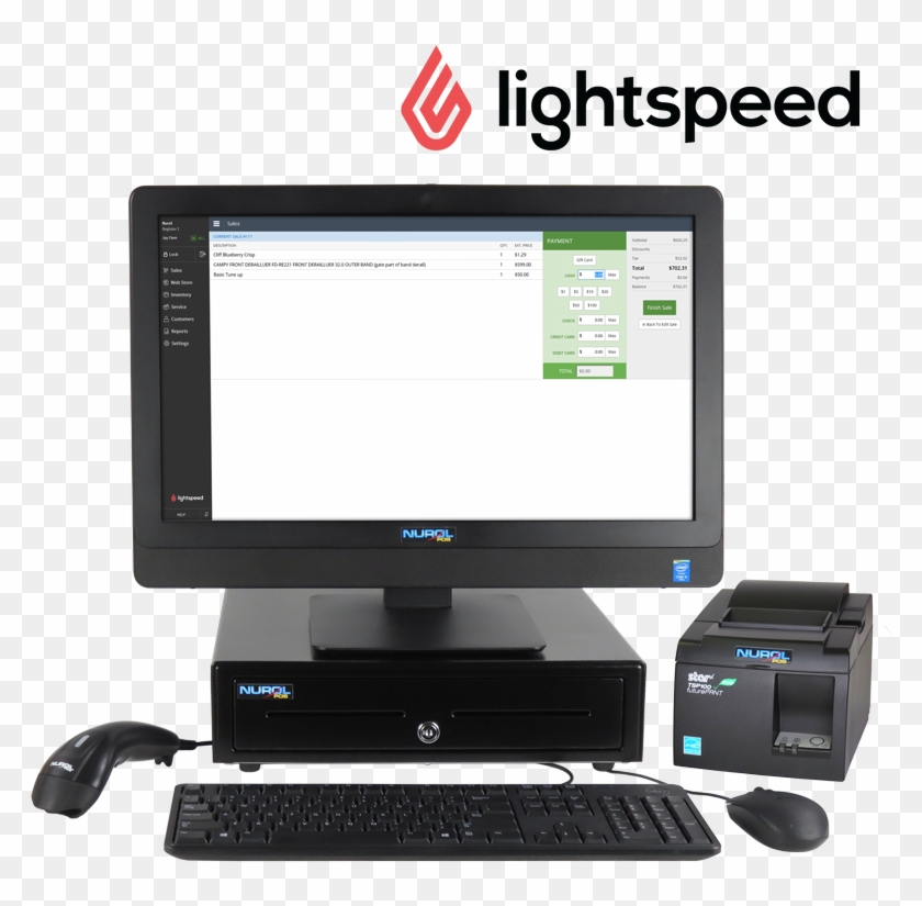 Lightspeed Pos Retail Pc System - Desktop Computer Clipart #3350671