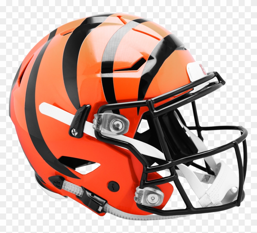Bengals Speed Flex Helmets - Speedflex College Football Helmet Clipart