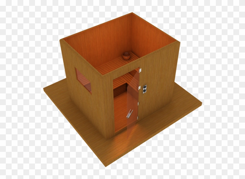 Sauna Top Down - Plywood Clipart #3351271