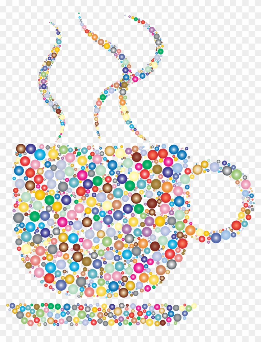 This Free Icons Png Design Of Colorful Coffee Circles - Colorful Coffee Cups Clipart Transparent Png