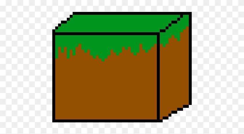 Minecraft Grass - Pixel Art Clipart