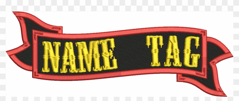 Name Tag Banner Clipart