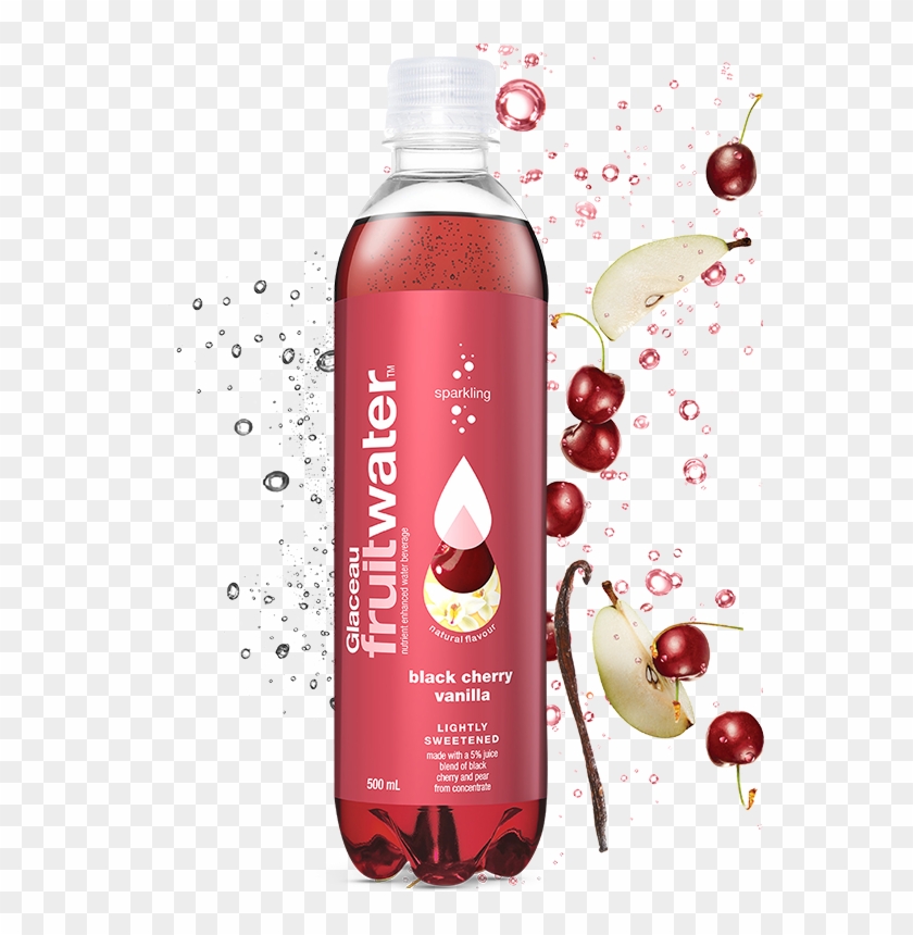 Black Cherry Vanilla, 500ml Bottle - Glaceau Fruit Water Black Cherry Vanilla Clipart #3352871