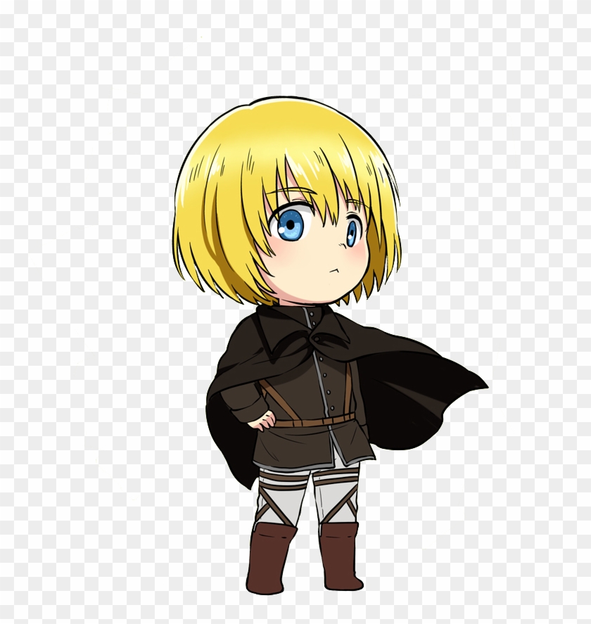 Zoom - Snk Armin Chibi Clipart