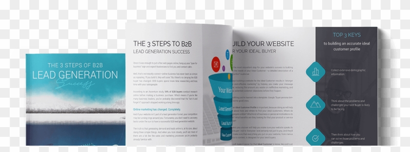 Lead Generation Title Bar - Brochure Clipart