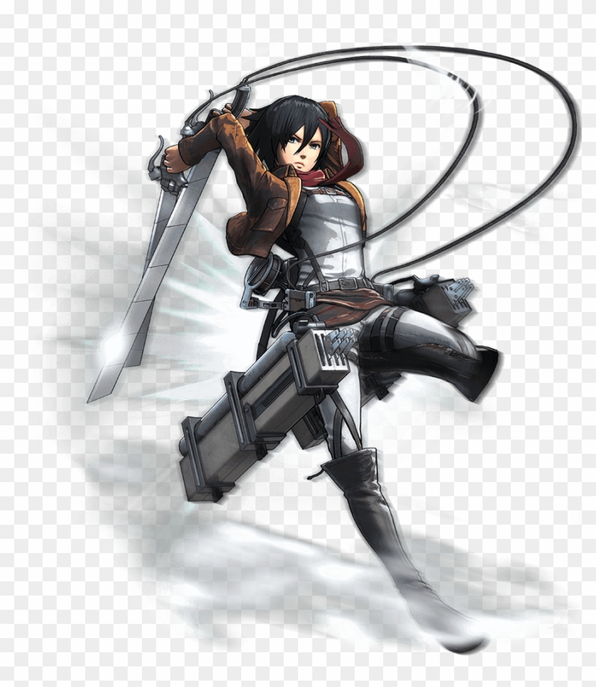 Mikasa Ackermann - Attack On Titan Mikasa Png Clipart #3353300