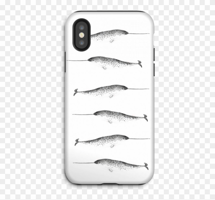 Narwhale Case Iphone X Tough - Mobile Phone Case Clipart #3353447