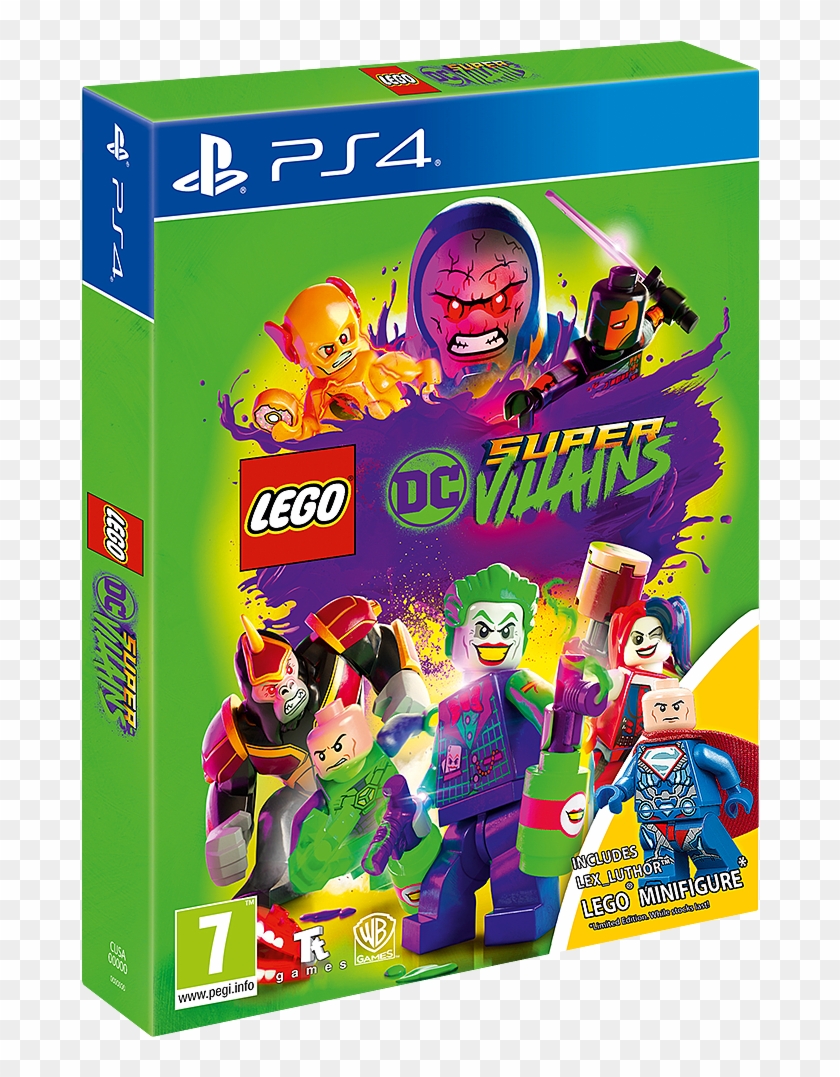 Lego Dc Super Villains Ps4 Clipart