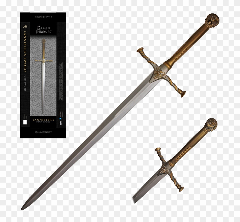 Officially Licensed Got Jamie Lannister Foam Sword, - Games Of Thrones Swords Clipart