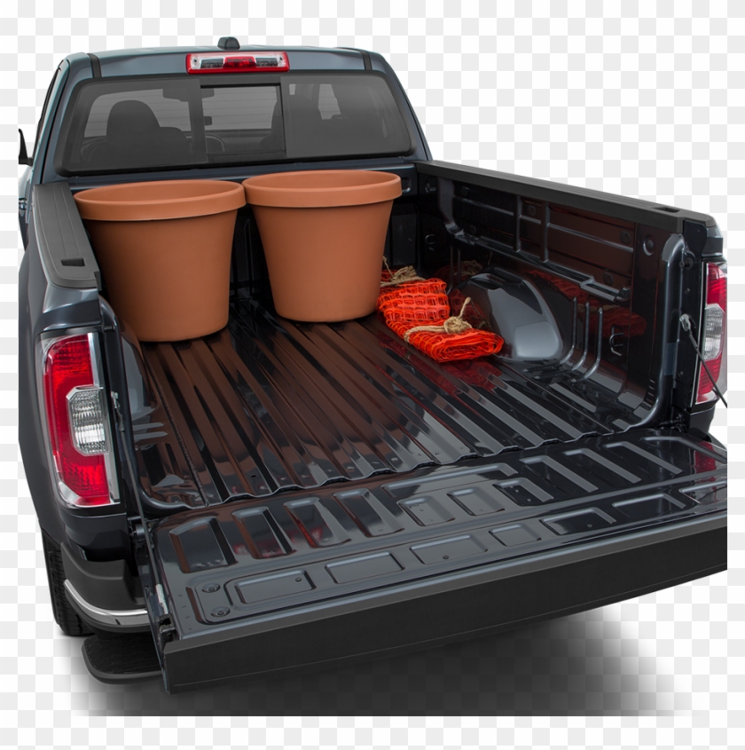 2017 Gmc Canyon Back View - Truck Back View Transparent Clipart