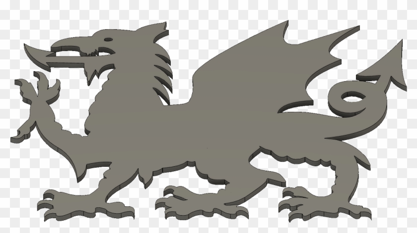 Welsh Dragon - Wales Clipart #3354950