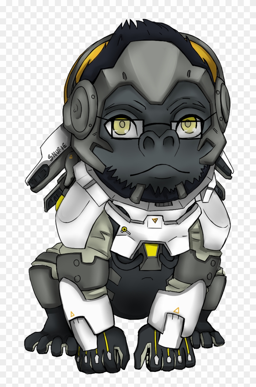 Overwatch Overwatch Art Chibi Tracer Mercy Lucio Dva - Chibi Overwatch Clipart #3355124