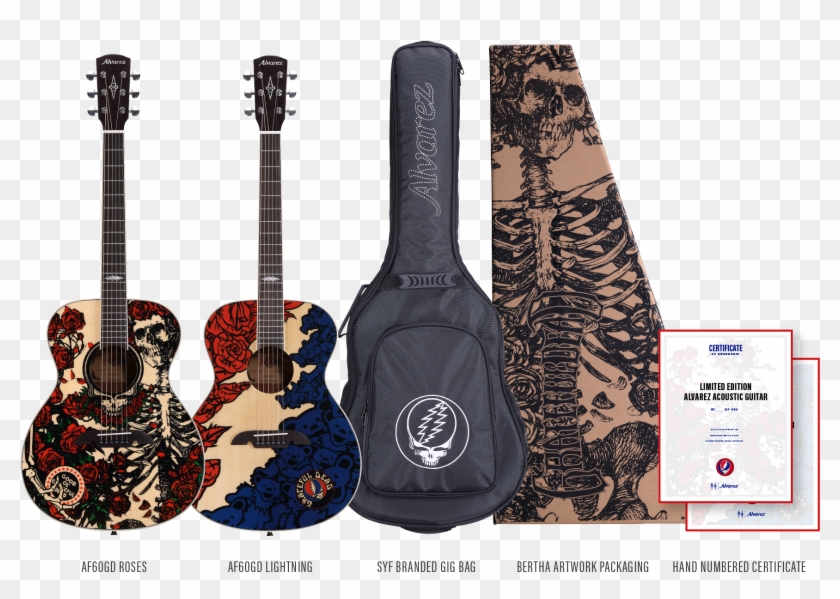 Buy Now - Alvarez Grateful Dead Acoustic Guitar Clipart #3355203
