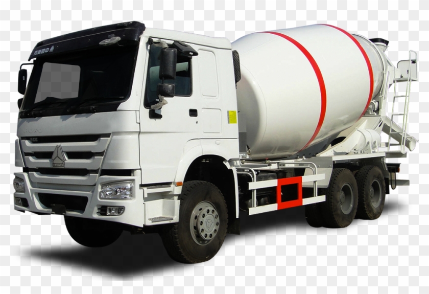 Mixer-truck - Trailer Truck Clipart #3355255