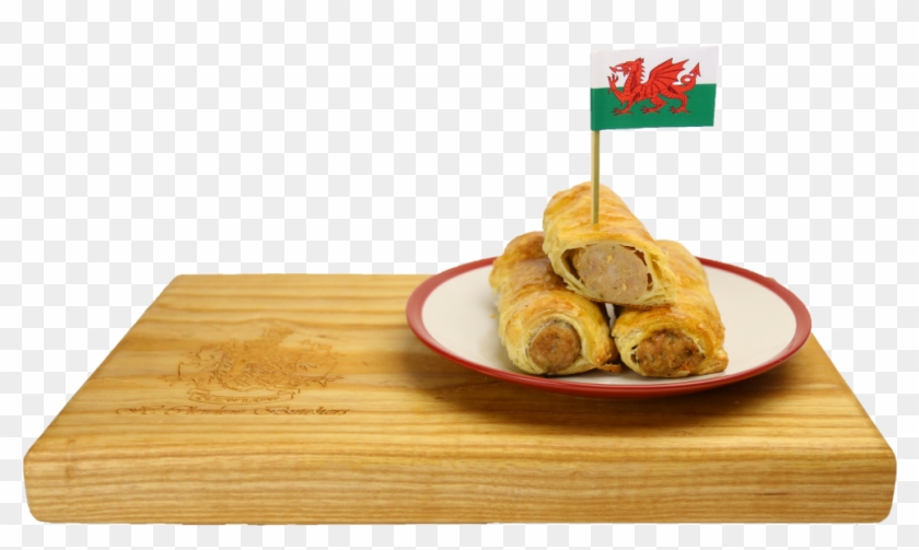 Welsh Dragon Sausage Roll - Welsh Flag Clipart #3355305