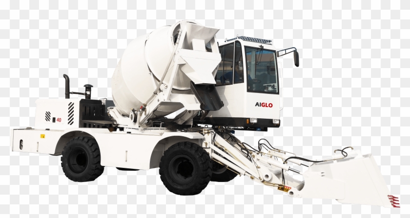Ag40r Self Propelled Mixer - Concrete Mixer Clipart #3355476
