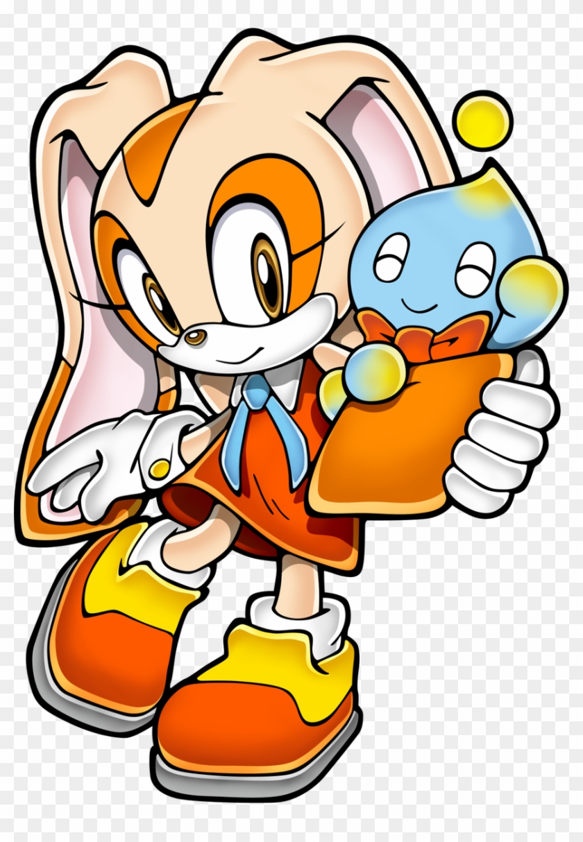 Adorable, Brave And Humorous, Cream Is One Of My Top - Cream The Rabbit Clipart