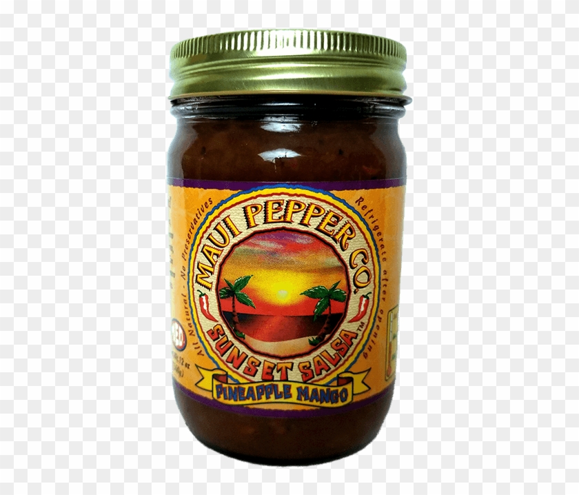 Sunset Salsa Pineapple Mango - Chutney Clipart #3356090