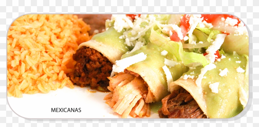 Enchiladas Mexicanas - Spanish Rice Clipart