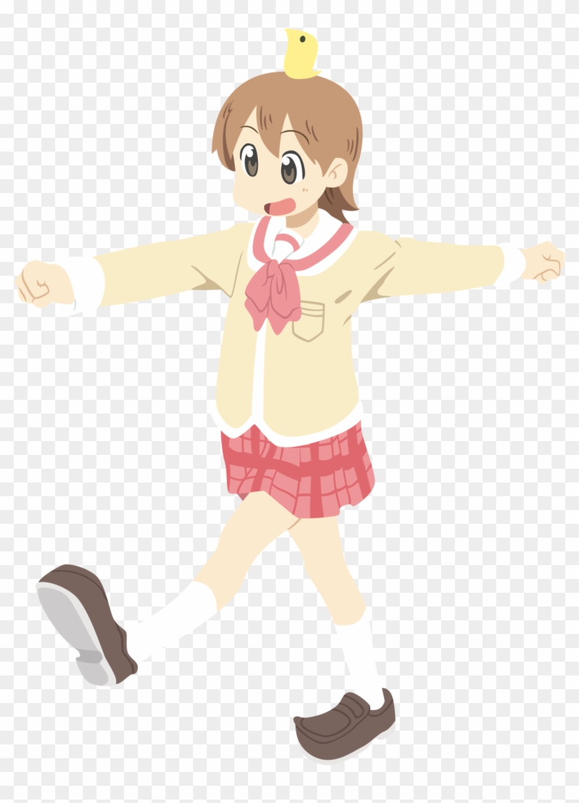 Png - Yuko Nichijou Render Clipart #3356210