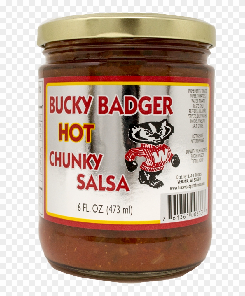 Bucky Badger Hot Salsa - Chocolate Spread Clipart