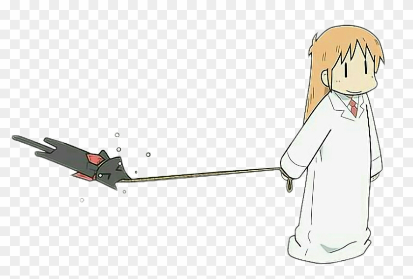 Nichijou Sticker - Cartoon Clipart #3356492