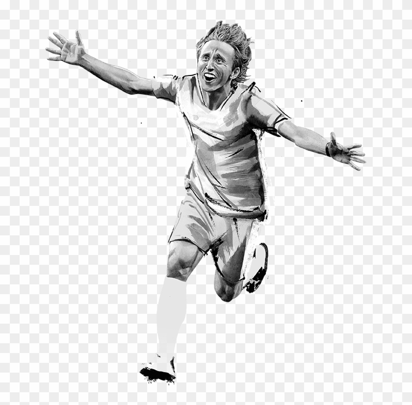 It Has Been An Unforgettable 2018 For Luka Modric - Jumping Clipart #3356761