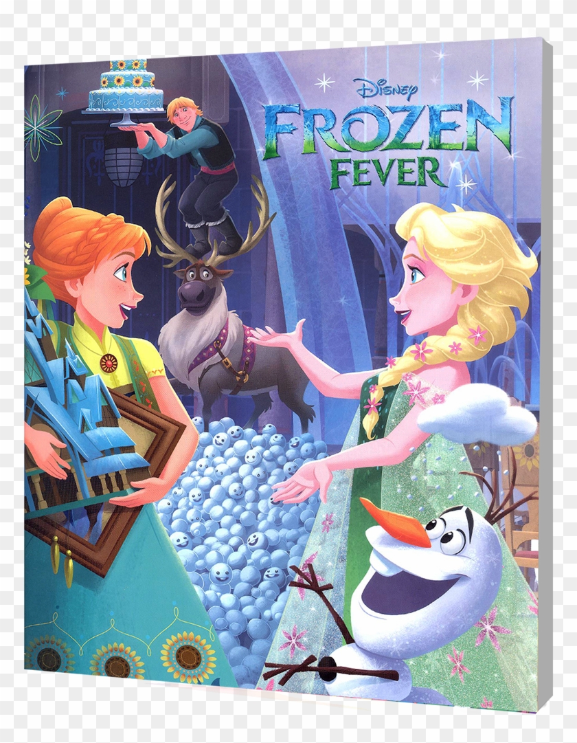 Picture Of Disney Frozen Fever Picture Book - Cd Livre Histoire A Ecouter Clipart