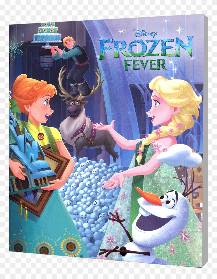 Picture Of Disney Frozen Fever Picture Book - Cd Livre Histoire A Ecouter Clipart #3356799