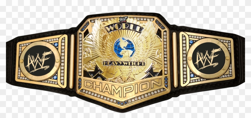Belts Awf Heavyweight Championship01 - Wwe Championship Belt Template Clipart