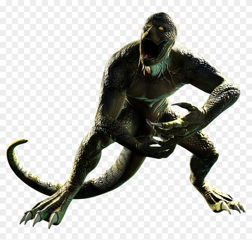 Asm Lizard Art Render 2 - Amazing Spider Man Lizard Png Clipart #3357548