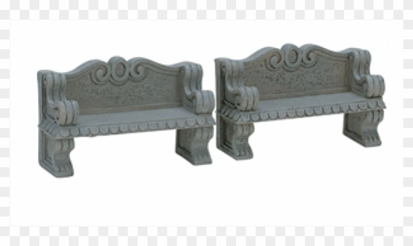 Lemax Stone Bench - Lemax Clipart