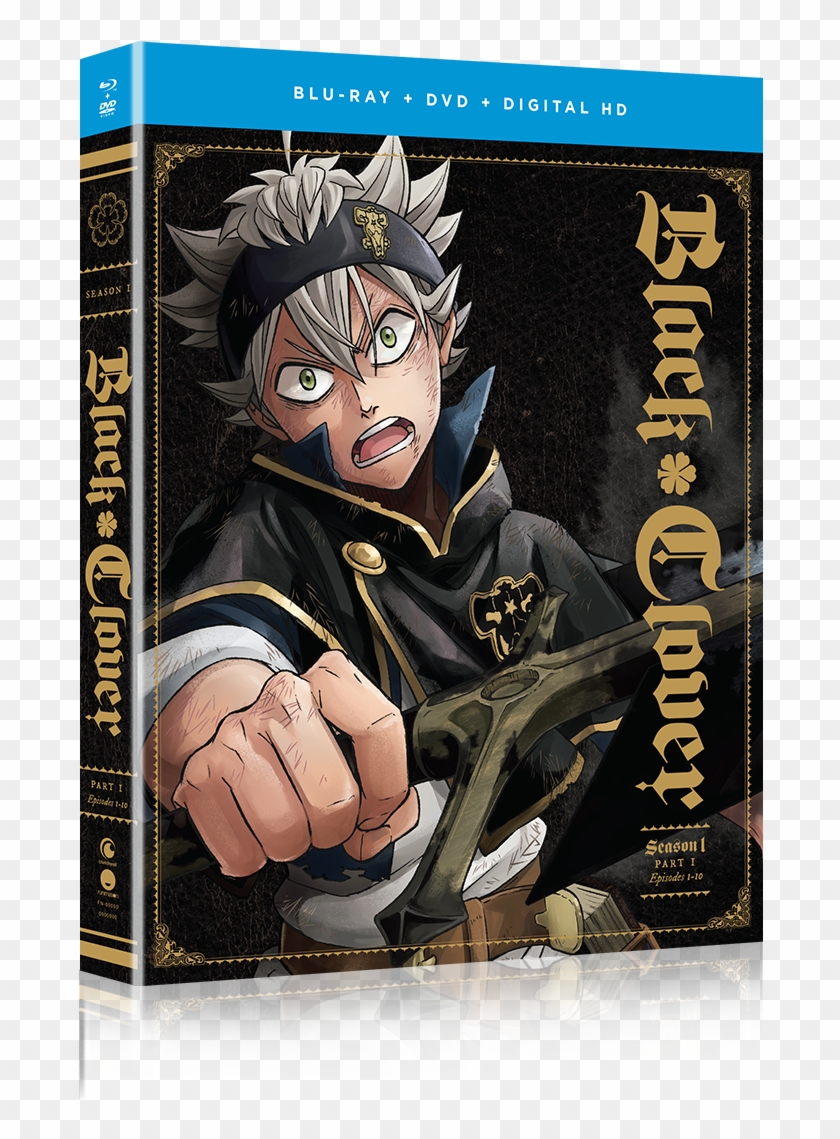 Black Clover Dub - Black Clover Dvd Cover Clipart