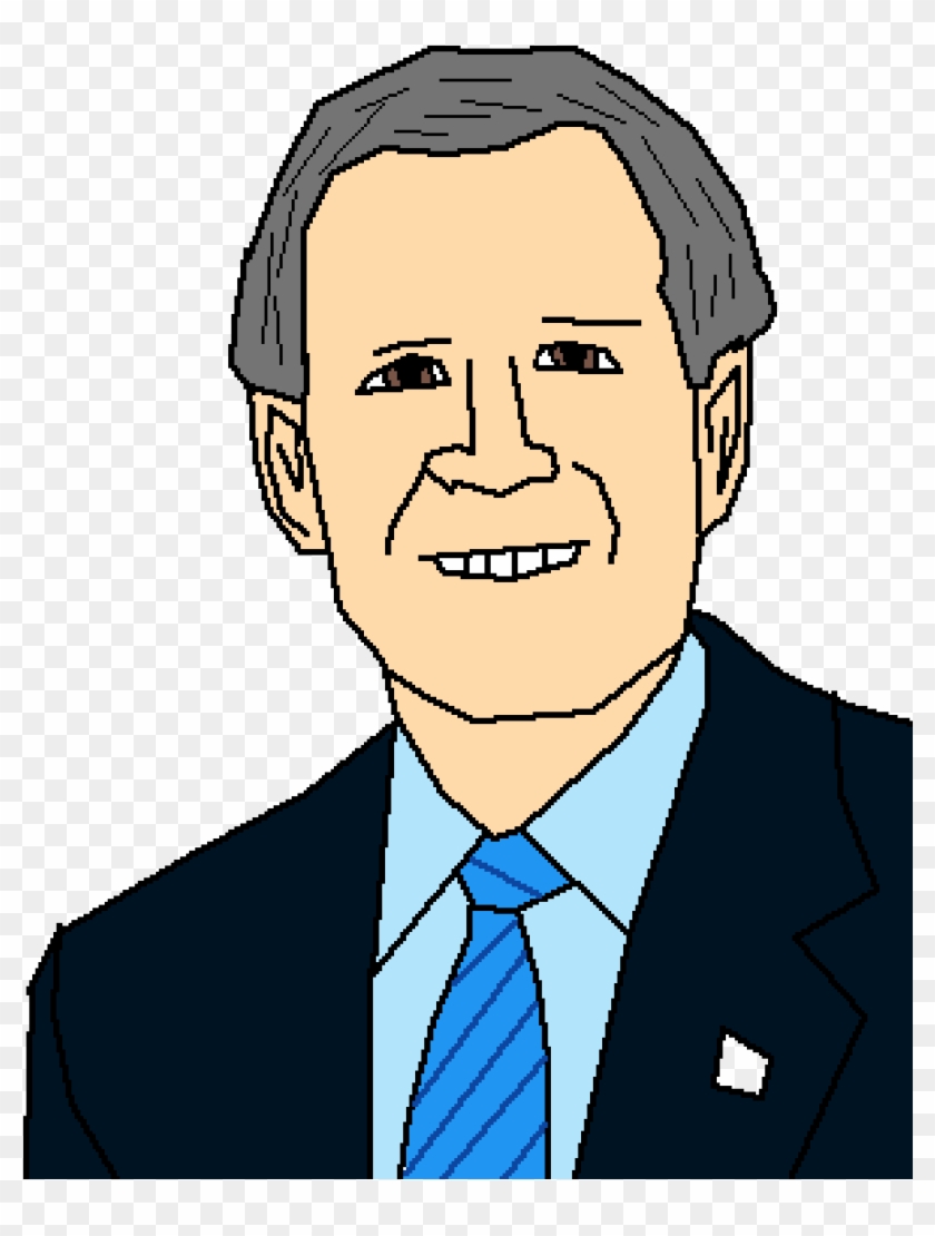George Bush - Cartoon Clipart