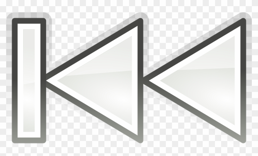 Skip Backward Fast - Backward Clipart - Png Download