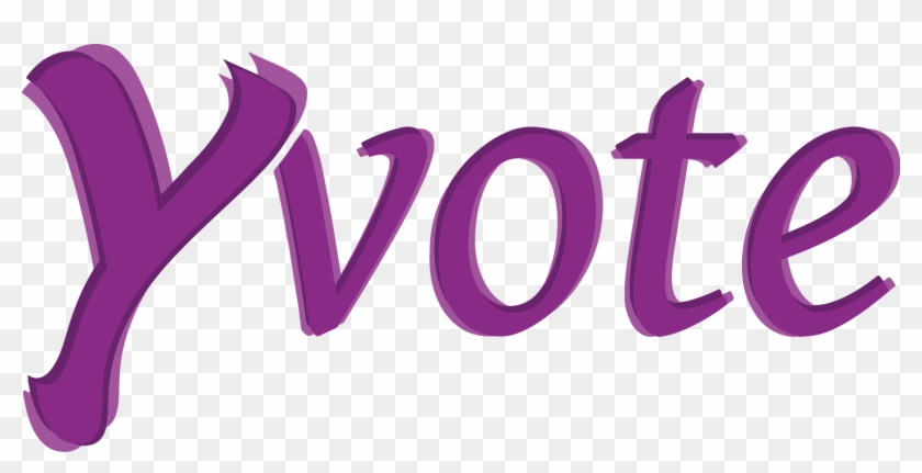Y Vote - Lavender Clipart