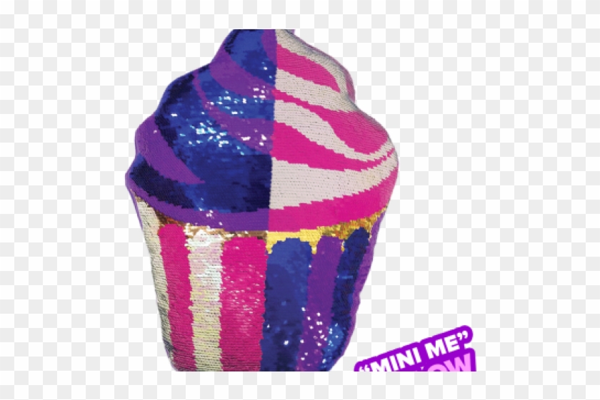 Dougnut Clipart Pink Purple Cupcake - Cupcake - Png Download #3358494