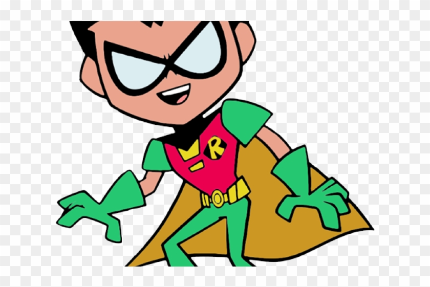 Cyborg Clipart Team Titans Go - Teen Titans Go Robin Png Transparent Png