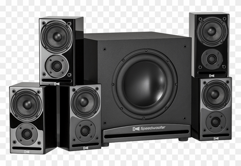 1 Home Theater Speaker System - Subwoofer Clipart #3358956