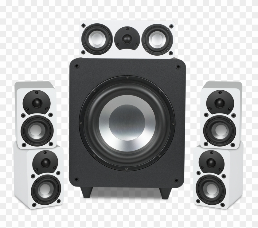 Cinema 5 Compact Home Theater System - Subwoofer Clipart #3359166