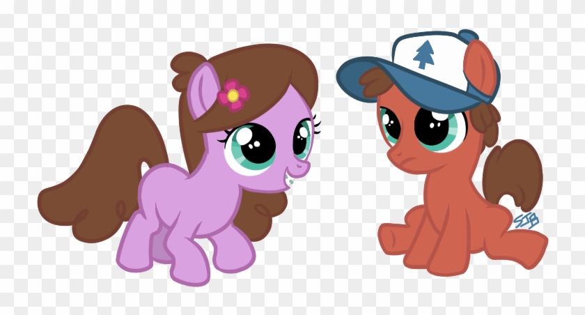 Tenaflyviper, Braces, Crossover, Dipper Pines, Gravity - Gravity Falls Dipper Pony Clipart #3359238