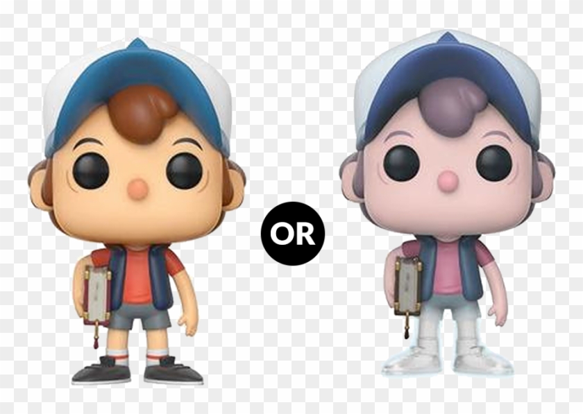 Funko Pop Vinyl Gravity Falls - Funko Pop Dipper Pines Chase Clipart #3359290