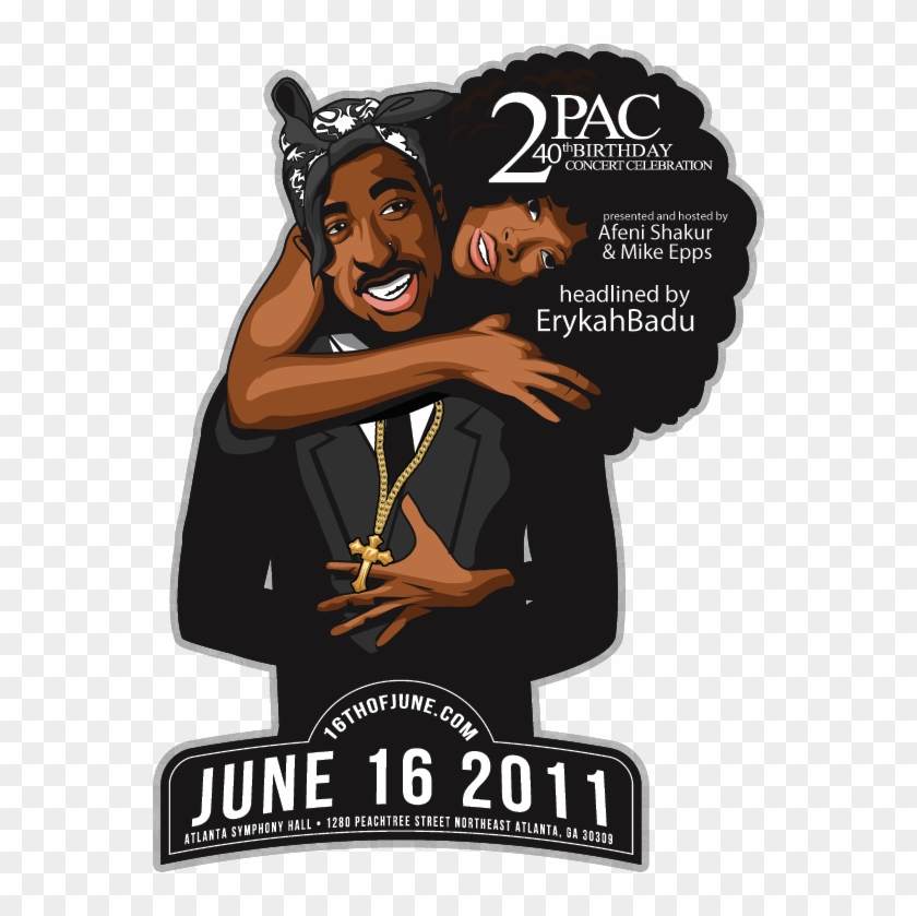 Get - Tupac 40th Birthday Clipart