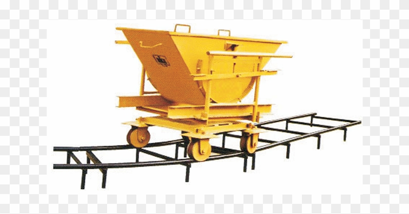 Hydraulic Concrete Block Machines Exporters In Coimbatore - Concrete Slab Trolley Clipart #3359792