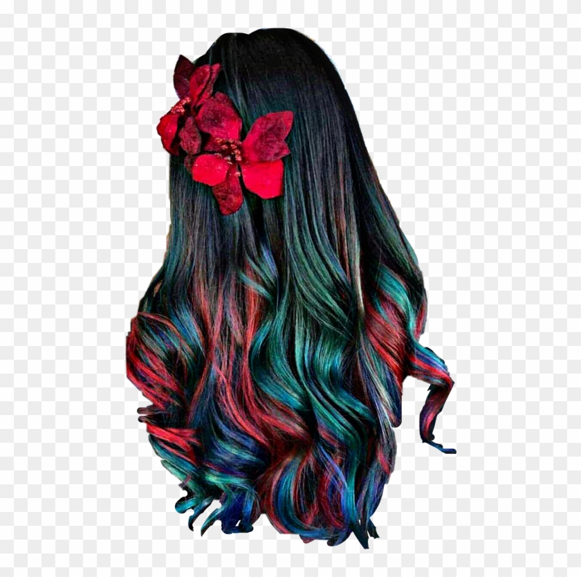 Rainbow Hair Color Ideas Clipart 3360624 Pikpng