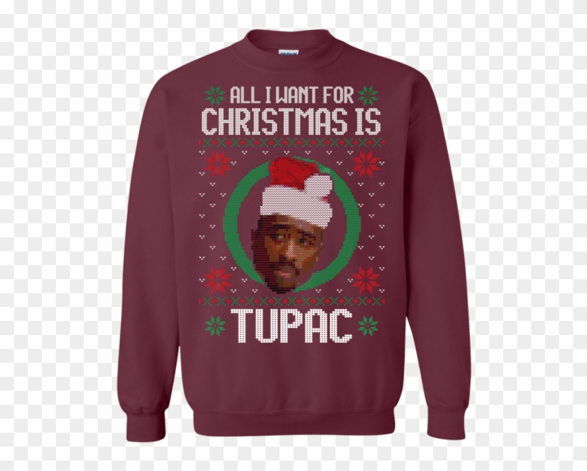 2 Pac Ugly Sweater Cc - George Michael Christmas Jumper Clipart