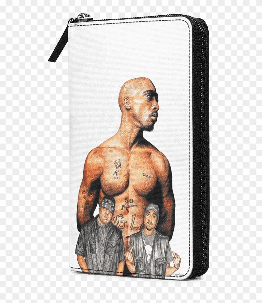 Dailyobjects 2pac Biggie Travel Organiser Passport - Biggie And 2pac Tattoo Clipart