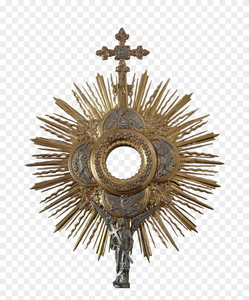 Monstrance - Blessed Sacrament Clipart