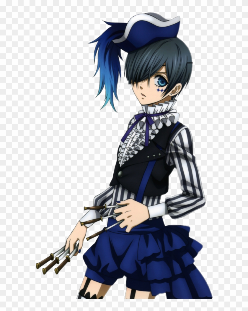 Kuroshitsuji Book Of Circus Ciel , Png Download - Ciel Phantomhive Black Butler Cosplay Clipart